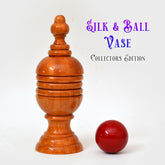 Silk And Ball Vase – Large Wood (Collector’s Edition)